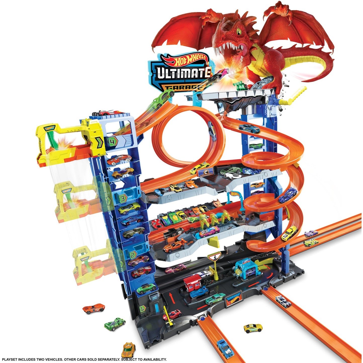 Hot Wheels City Ultimate Garage 23, Spielgebäude