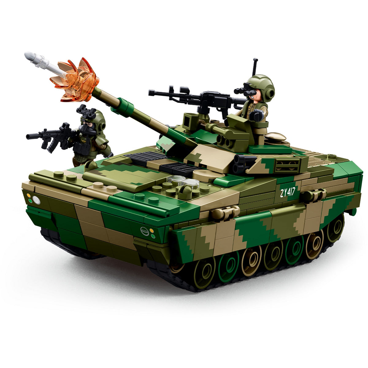 ARMY ZBD-04As Infanteriekampffahrzeug, Konstruktionsspielzeug