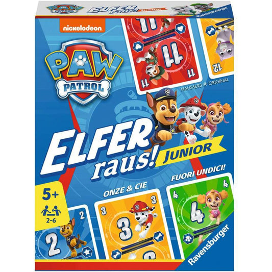 Ravensburger PAW Patrol Elfer raus! Junior, Kartenspiel