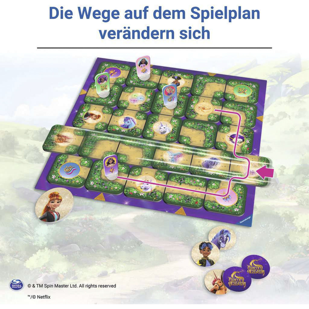 Unicorn Academy Junior Labyrinth, Brettspiel