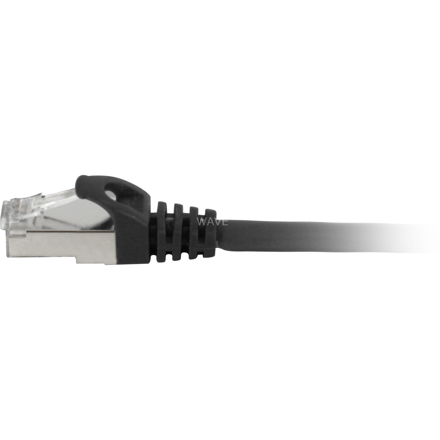 Sharkoon Patchkabel SFTP, RJ-45, mit Cat.7a Rohkabel (schwarz, 1 Meter)