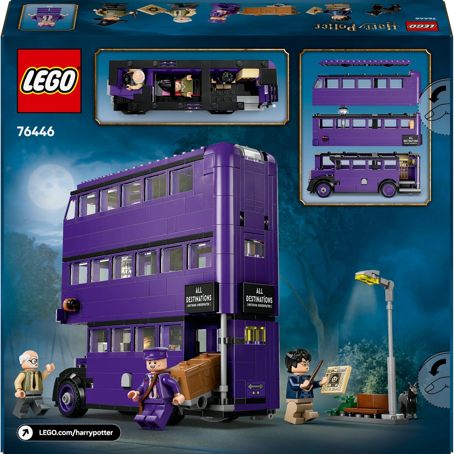 76446 Harry Potter Abenteuer mit dem Fahrenden Ritter, Konstruktionsspielzeug