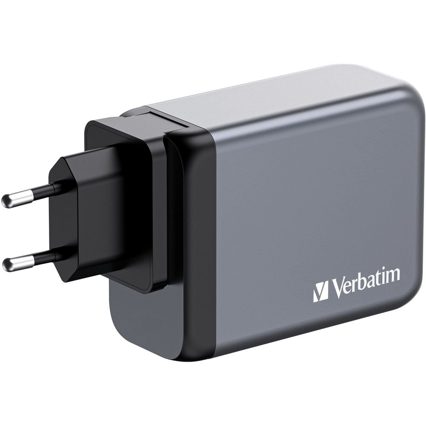 Verbatim GaN-Ladegerät 200W, 1x USB-A , 3x USB-C (grau, PD 3.0, QC 3.0)