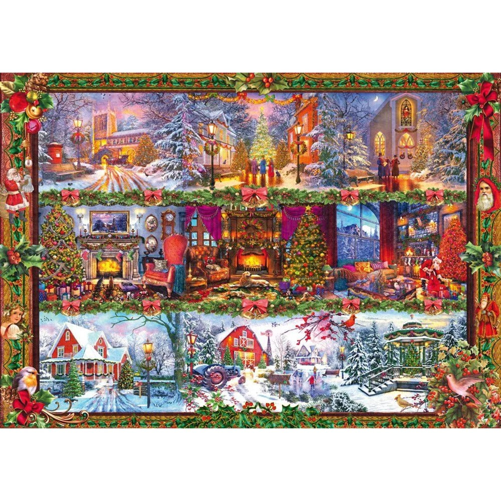 Fröhliche Weihnachtszeit, Puzzle