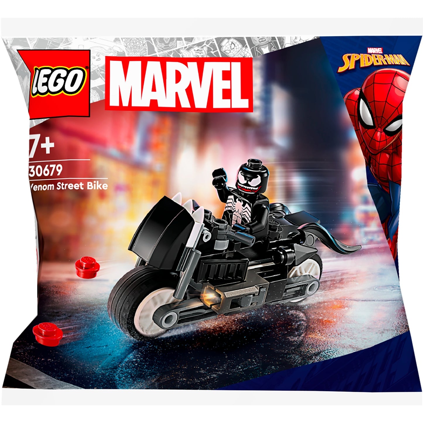 LEGO 30679 Super Heroes Venoms Motorrad, Konstruktionsspielzeug