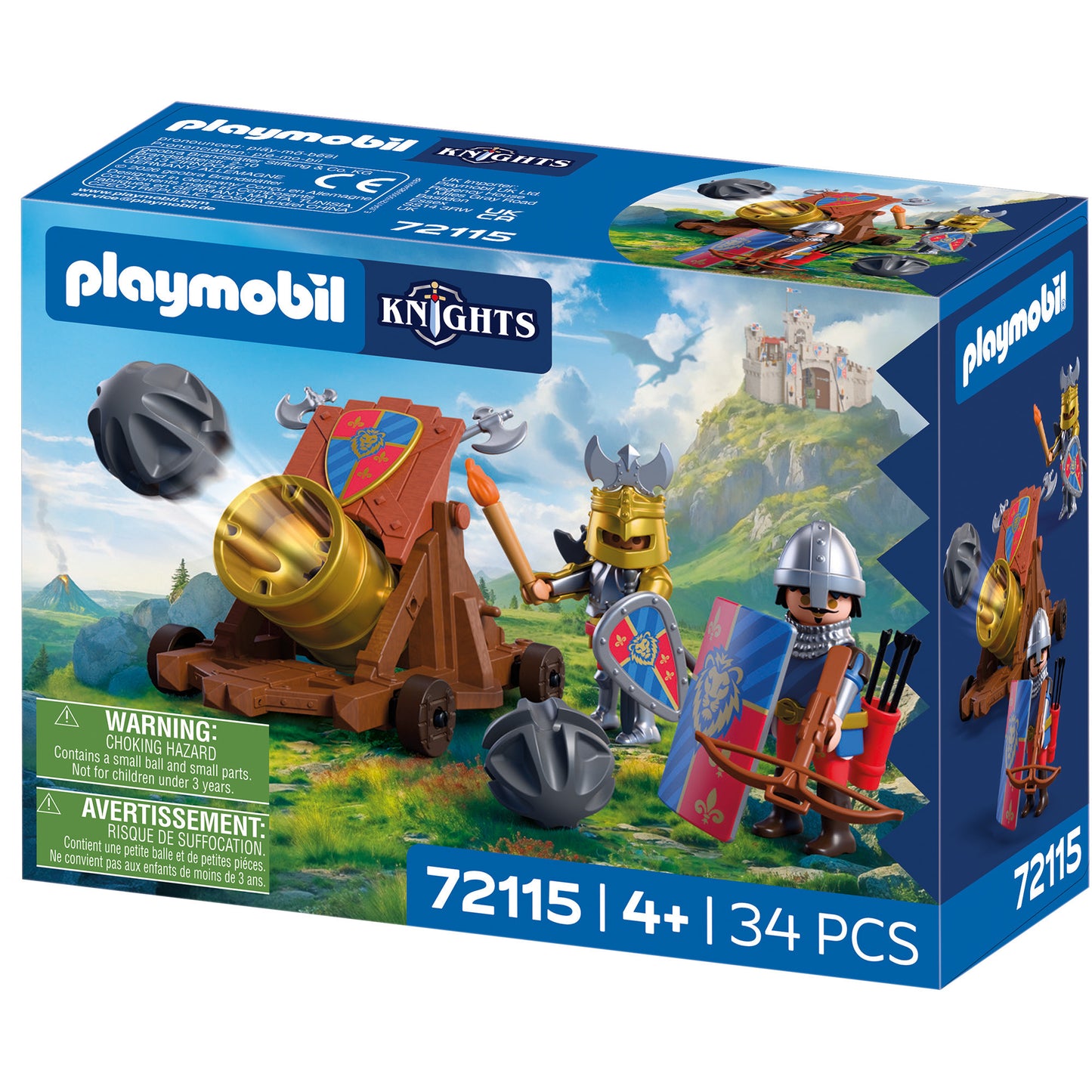 72115 Knights Schusswaffe Löwenritter, Konstruktionsspielzeug
