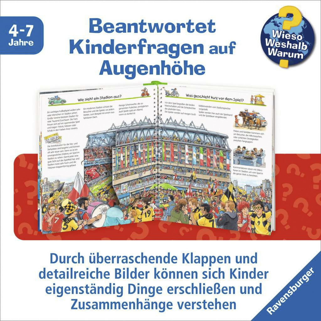 Wieso? Weshalb? Warum? Band 35 - Rund um den Fussball, Lernbuch