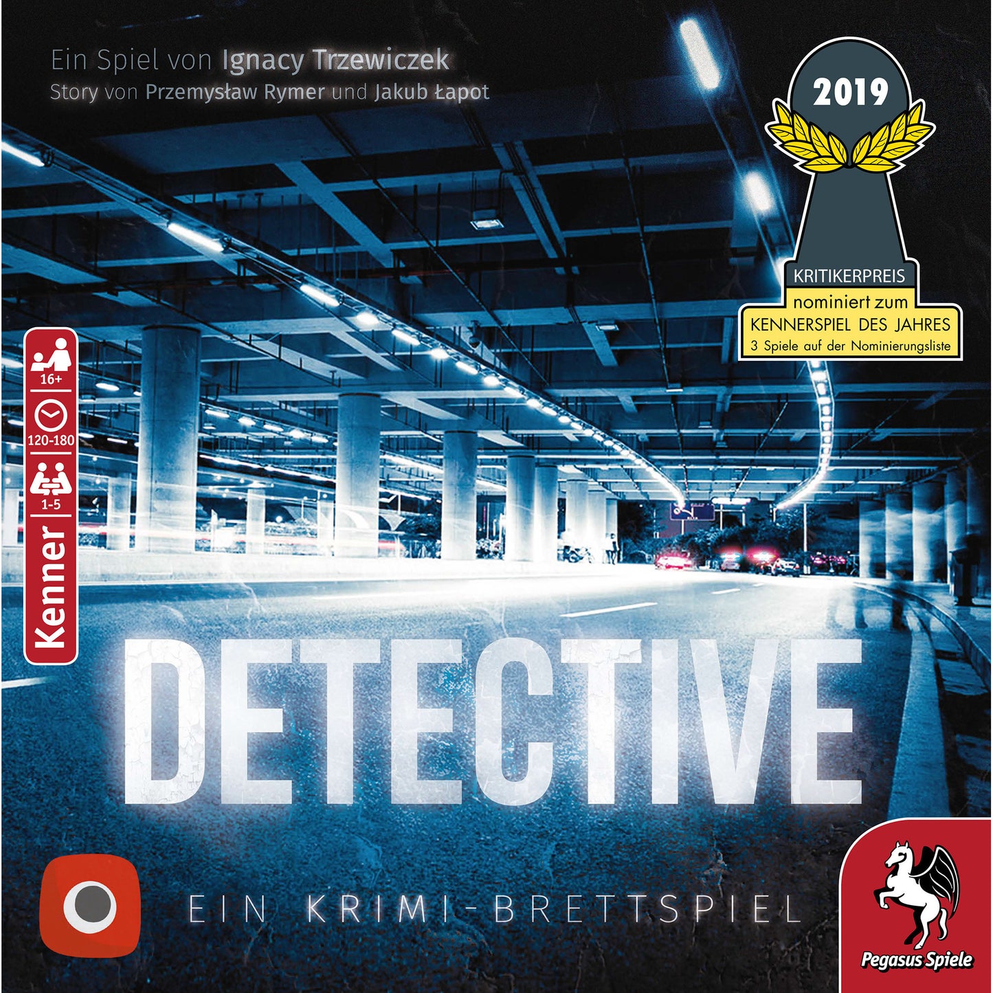 Portal Games: Detective - Ein Krimi-Brettspiel, Rätselspiel