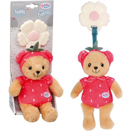 BABY born for babies Teddy ErdBÄRe 18cm, Kuscheltier
