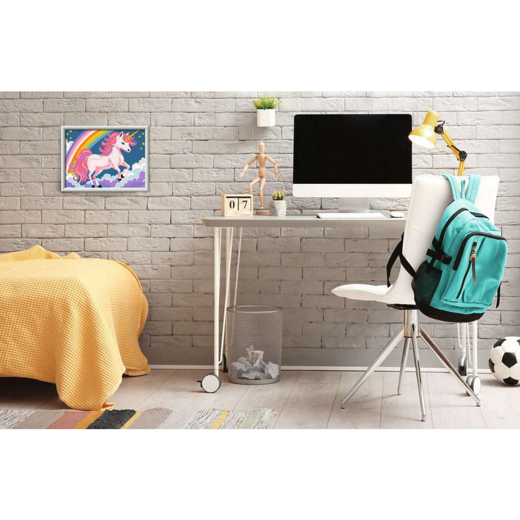 CreArt - Pinkes Einhorn, Malen