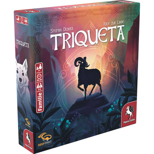 Deep Print Games: Triqueta 2te Edition, Brettspiel