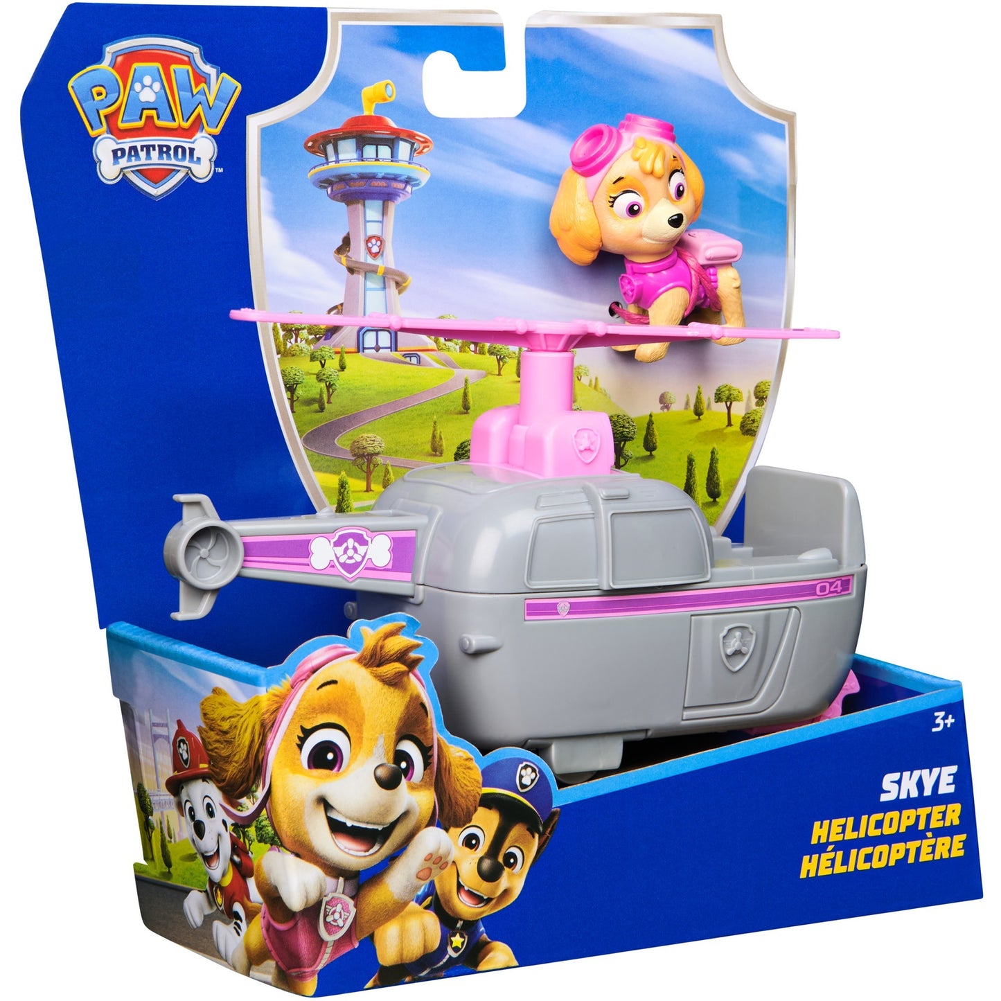 Paw Patrol - Helikopter mit Skye Spielfigur, Spielfahrzeug