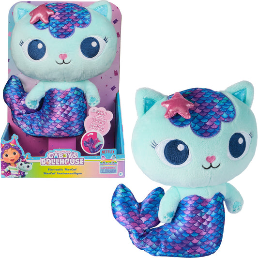 Gabby's Dollhouse - Plüsch-Katze Meerkätzchen, Kuscheltier