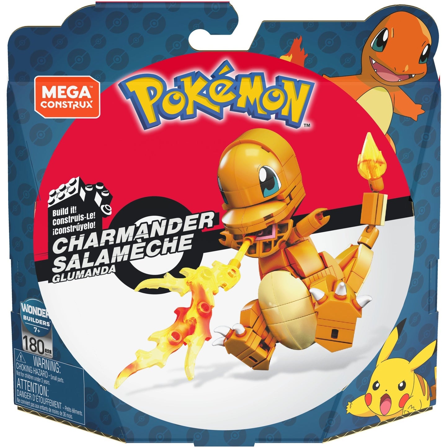 MEGA Pokémon Charmander, Konstruktionsspielzeug