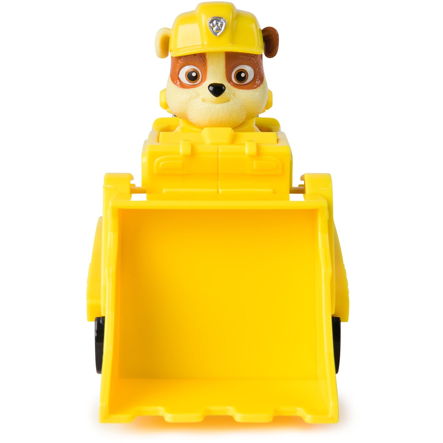 Paw Patrol - Baufahrzeug mit Rubble Spielfigur, Spielfahrzeug