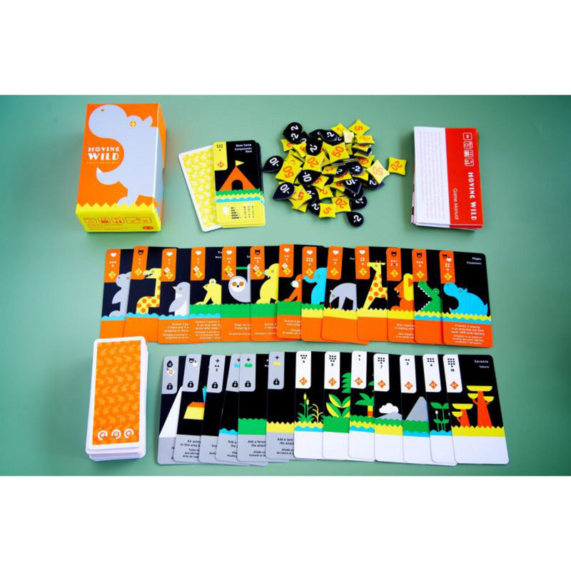 Moving Wild, Kartenspiel