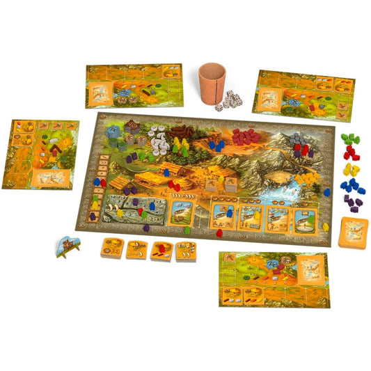 Asmodee Stone Age: Das Ziel ist dein Weg, Brettspiel