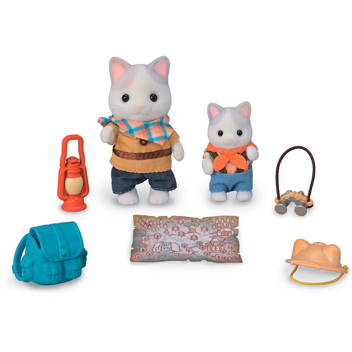 Sylvanian Families - Abenteuer Entdecker Set mit zwei Figuren, Konstruktionsspielzeug