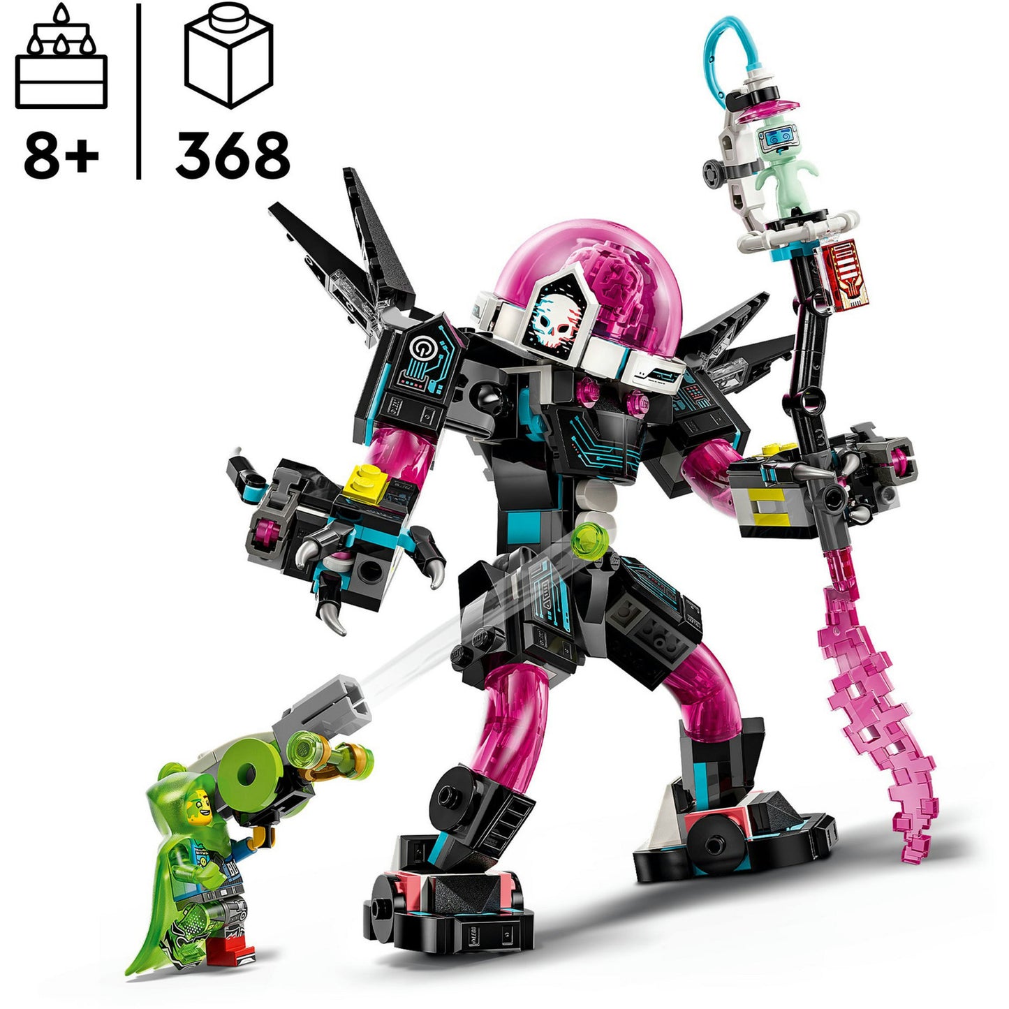 71495 DREAMZzz Mateo vs. Cyberhirn-Mech, Konstruktionsspielzeug