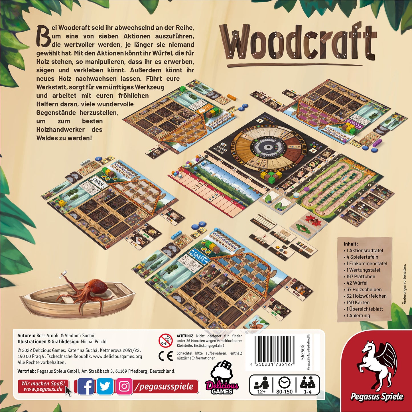 Woodcraft, Brettspiel