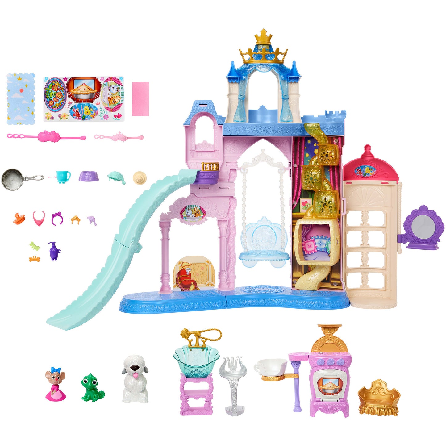 Disney Prinzessin Haustierpalast Spielset, Spielgebäude