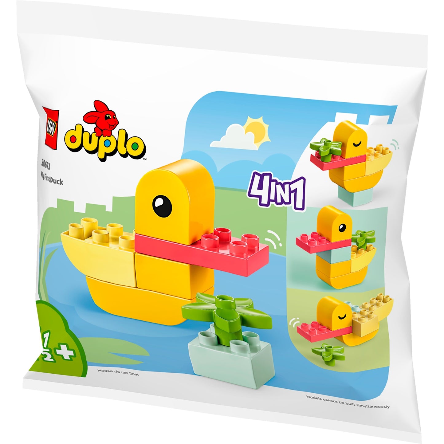 LEGO 30673 DUPLO Meine erste Ente, Konstruktionsspielzeug