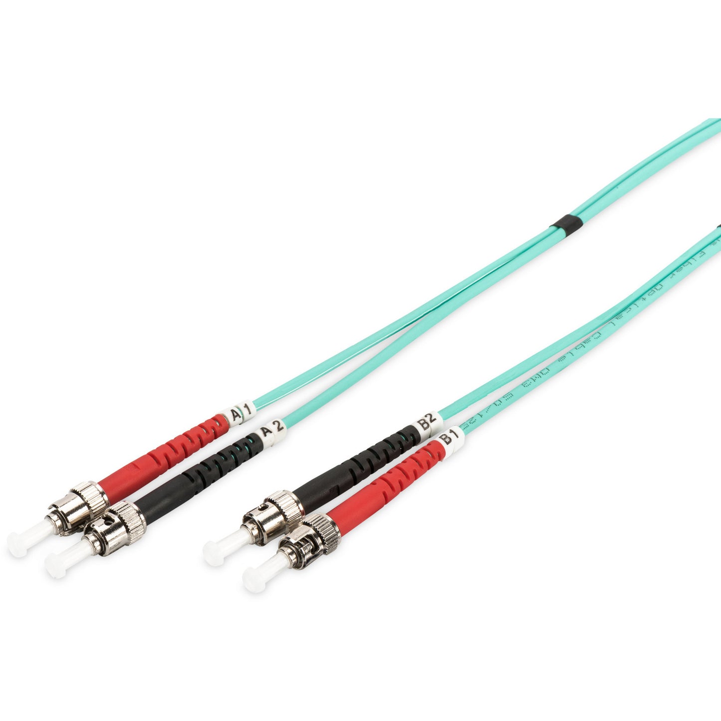 LWL Patchkabel, Duplex, ST > ST Stecker, Multimode OM3