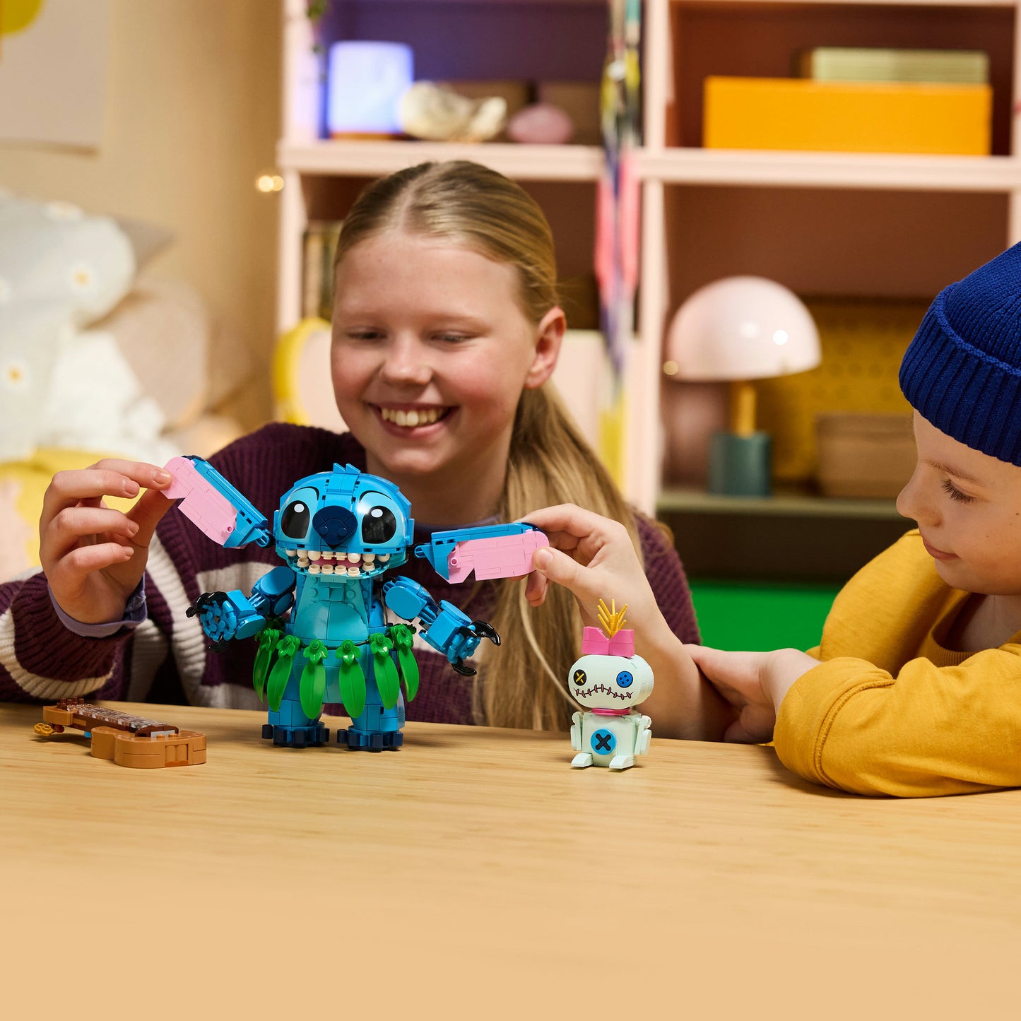 43296 Disney Classic Stitch und Scrump, Konstruktionsspielzeug