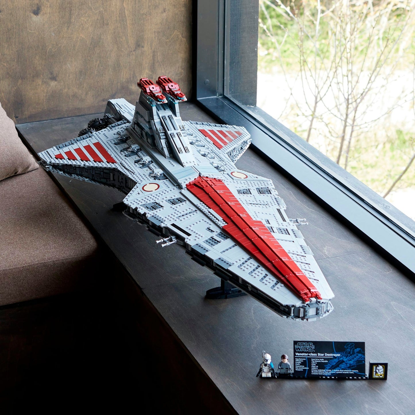 LEGO 75367 Star Wars Republikanischer Angriffskreuzer der Venator-Klasse, Konstruktionsspielzeug