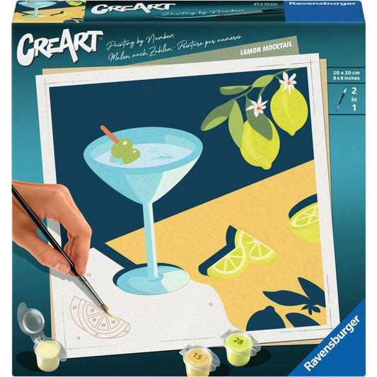 CreArt - Mocktail Zitrone, Malen