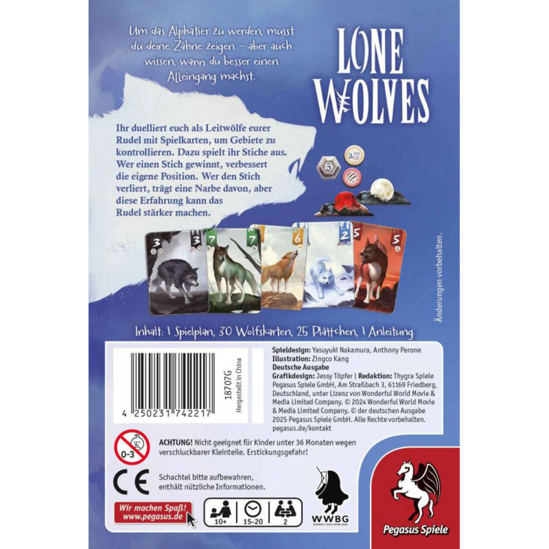 Lone Wolves, Brettspiel