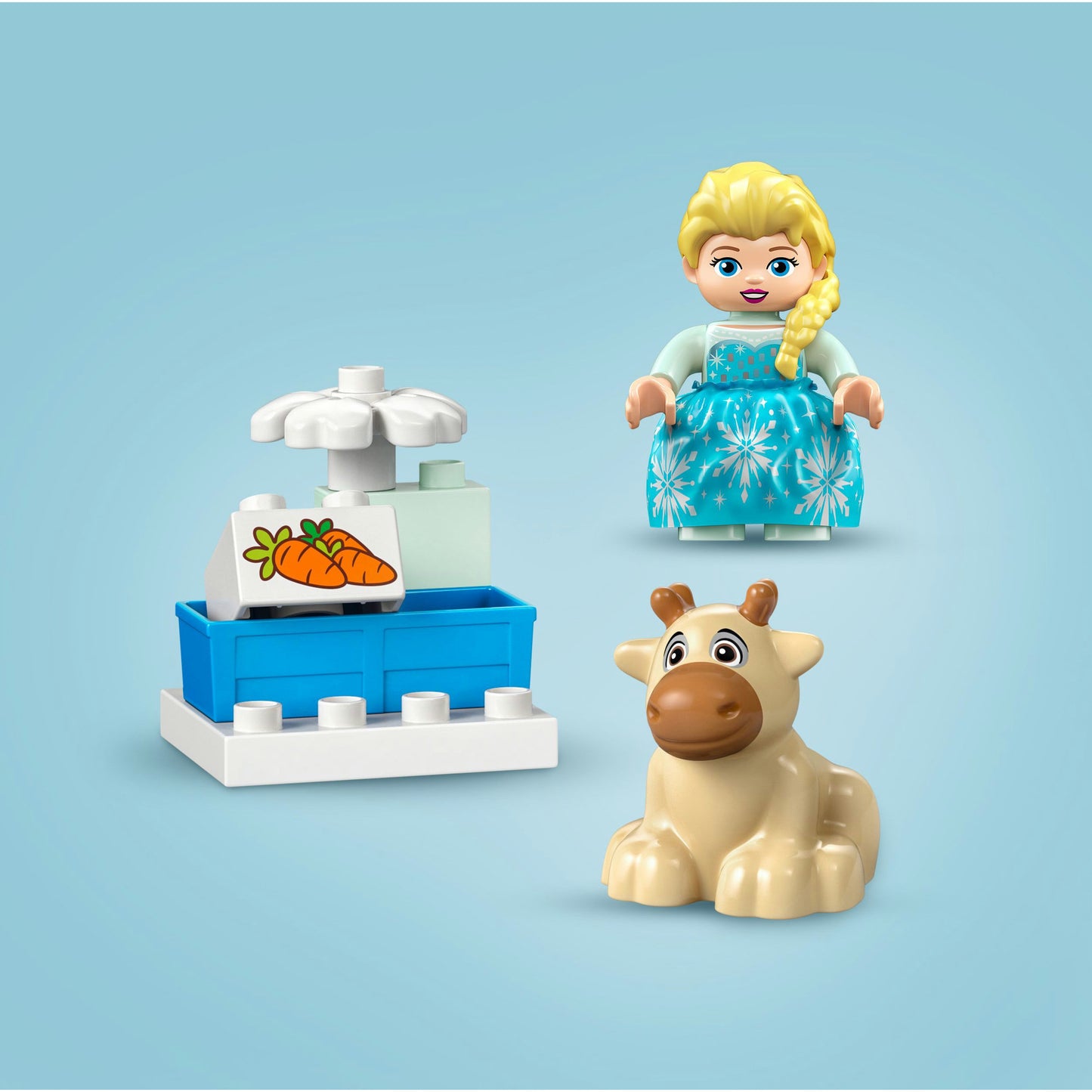 10455 DUPLO Disney Annas und Elsas Party im Eispalast, Konstruktionsspielzeug