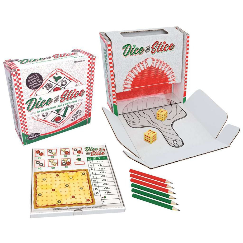 THINK FUN Dice and Slice, Brettspiel