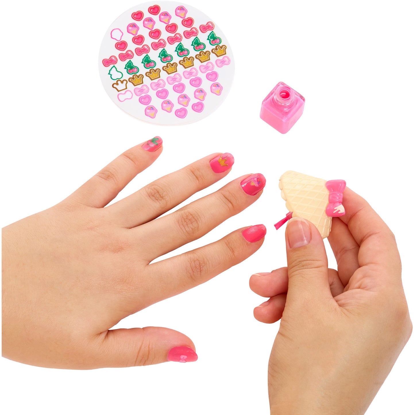 Yummiland Beauty Bag Playset + Lip Gloss Doll - Ice Cream Beauty Bag, Basteln