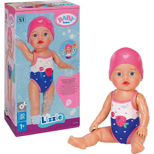 Baby born Schwimmende Lizzie 30cm, Puppe