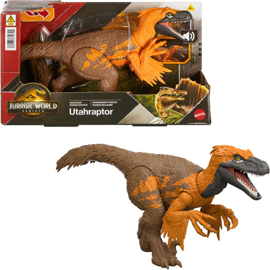 Jurassic World Wild Roar Utahraptor, Spielfigur