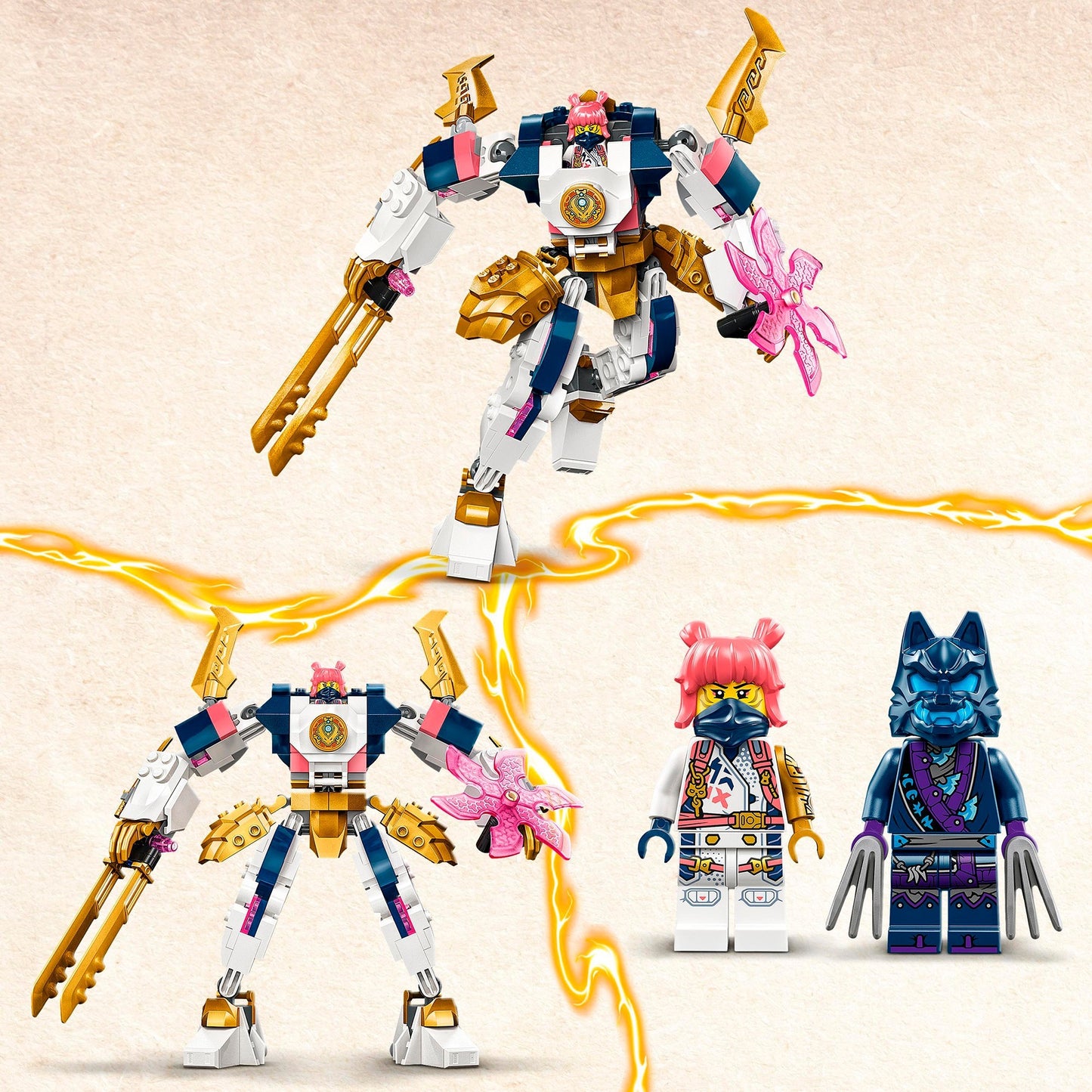 LEGO 71807 Ninjago Soras Technikmech, Konstruktionsspielzeug