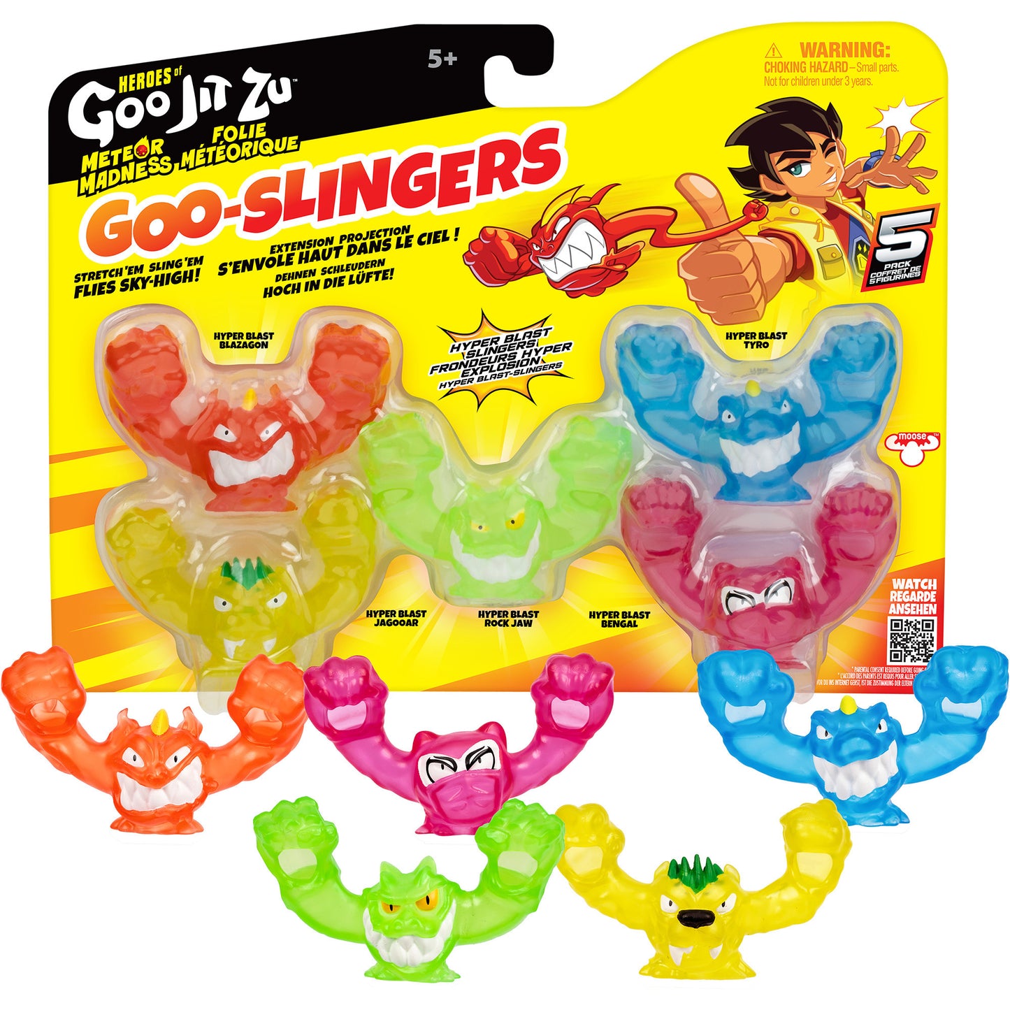 Heroes of Goo Jit Zu - Meteor Madness Goo Slingers Hyper Blast Slingers, Spielfigur