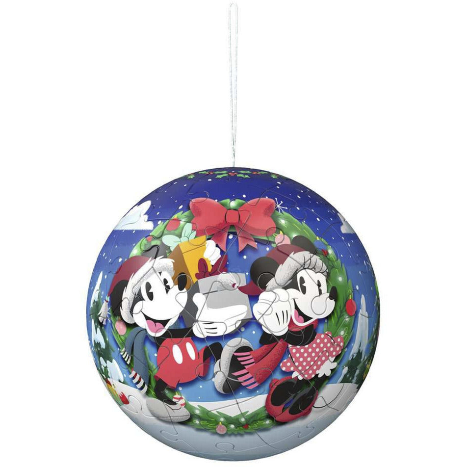 3D Puzzleball Disney Weihnachtskugel-Set