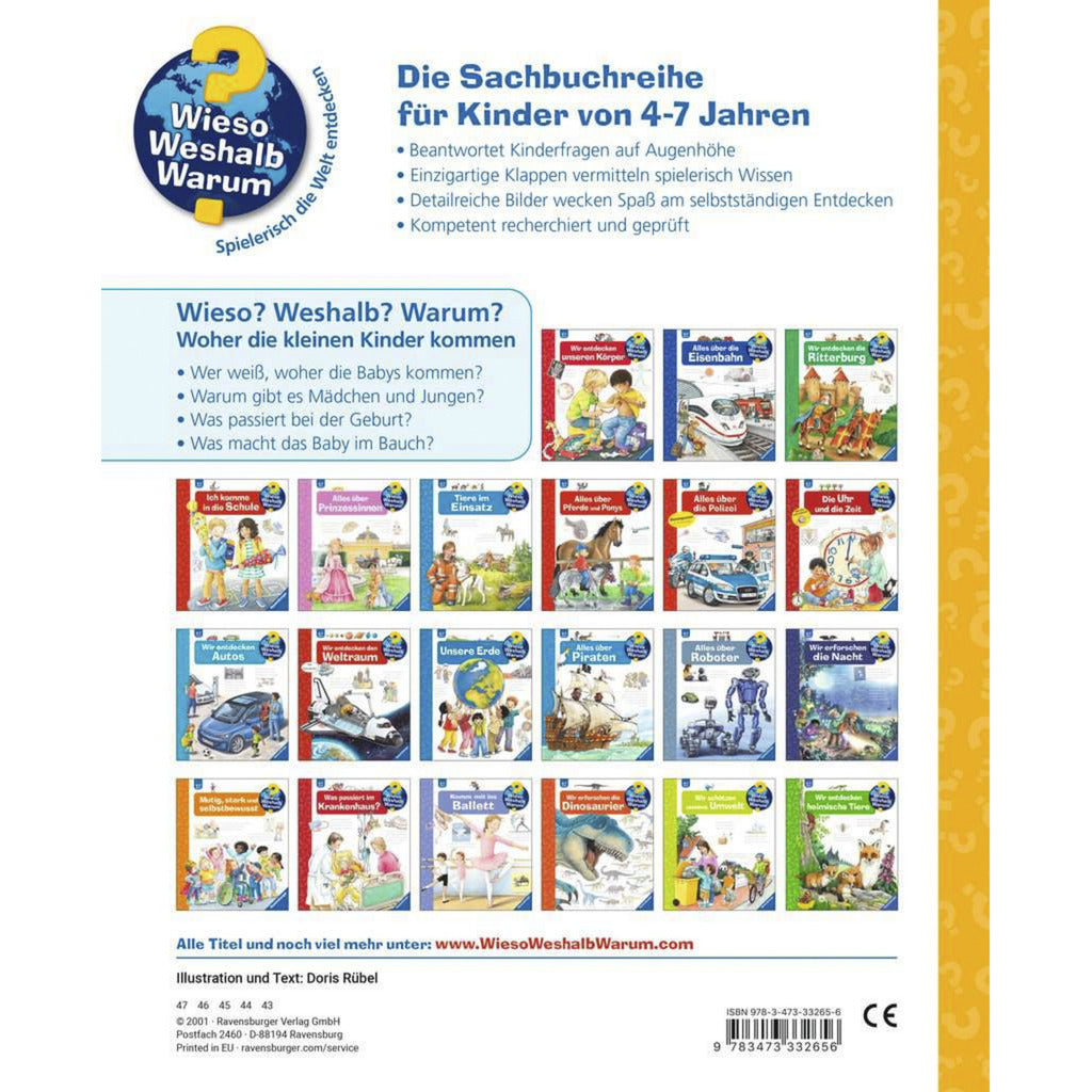 Wieso? Weshalb? Warum? Band 13 - Woher die kleinen Kinder kommen, Lernbuch