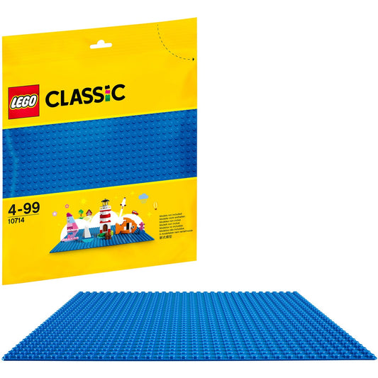 LEGO 10714 Classic Blaue Bauplatte, Konstruktionsspielzeug