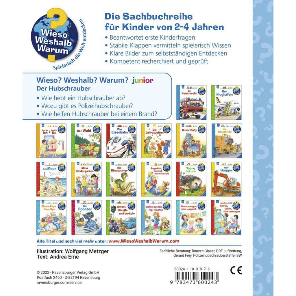 Wieso? Weshalb? Warum? junior Band 26 - Der Hubschrauber, Lernbuch