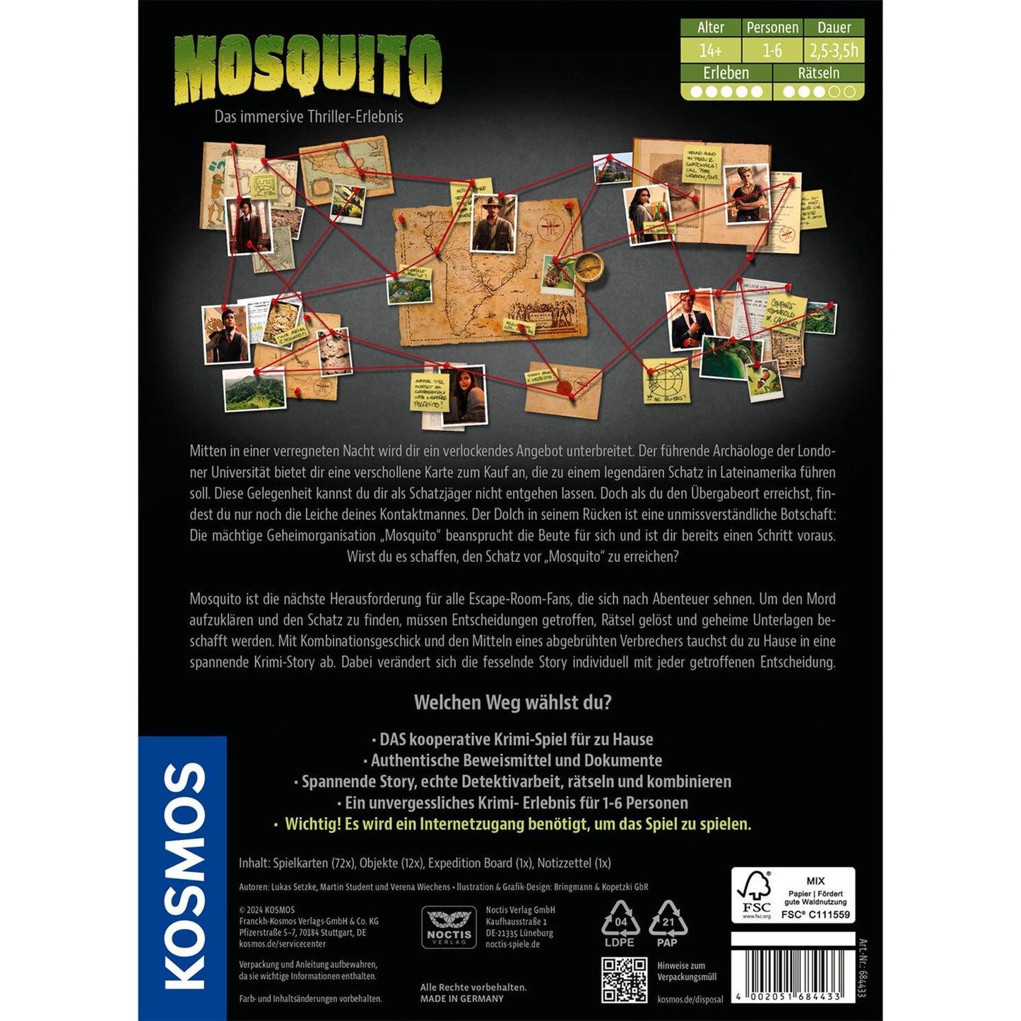 Kosmos Masters of Crime: Mosquito