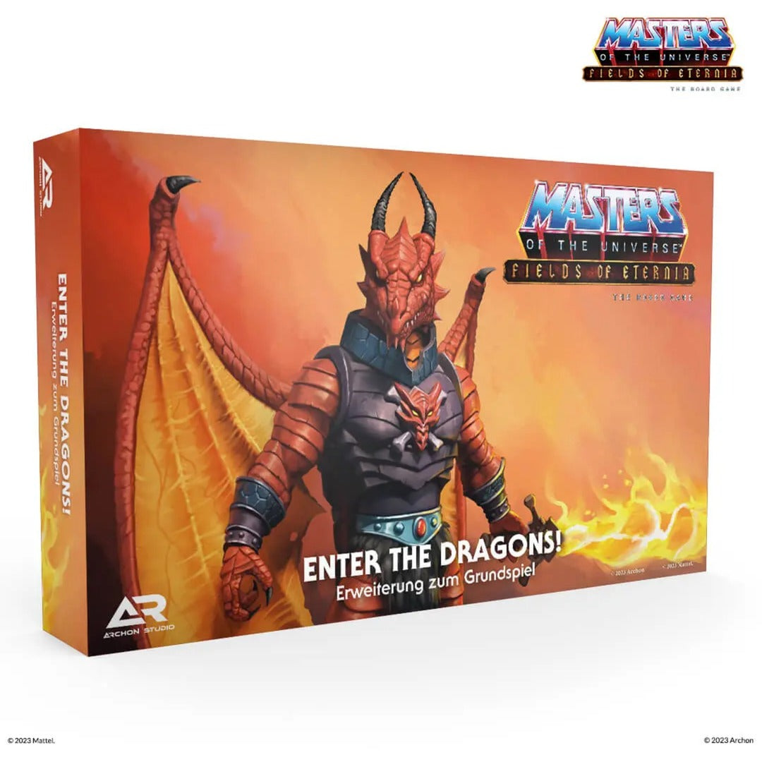 Asmodee Masters of the Universe Fields of Eternia - Enter the Dragons!, Brettspiel