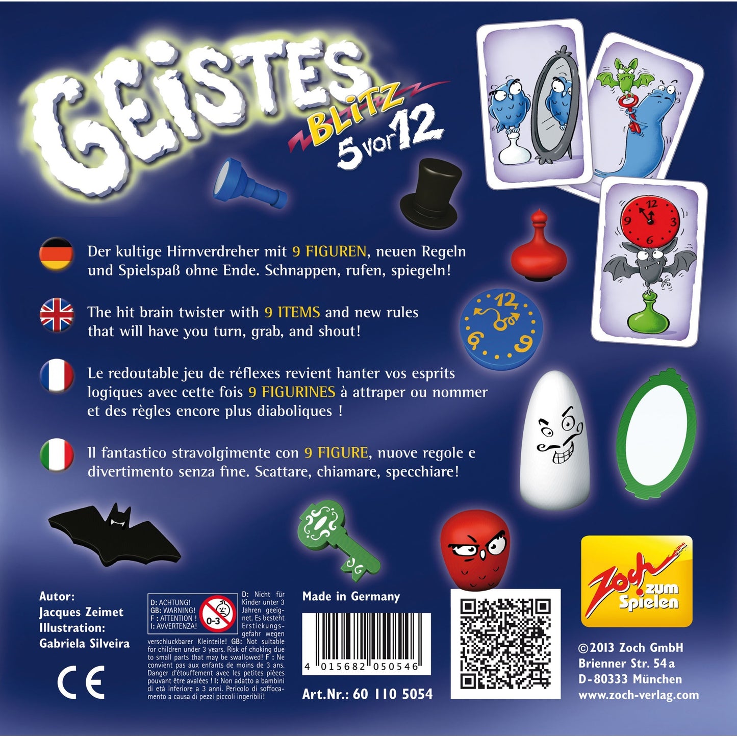 Zoch Geistesblitz 5 vor 12, Kartenspiel