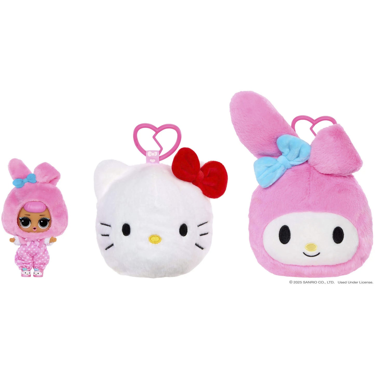 L.O.L. Surprise Loves Hello Kitty Reversible Plush, Spielfigur