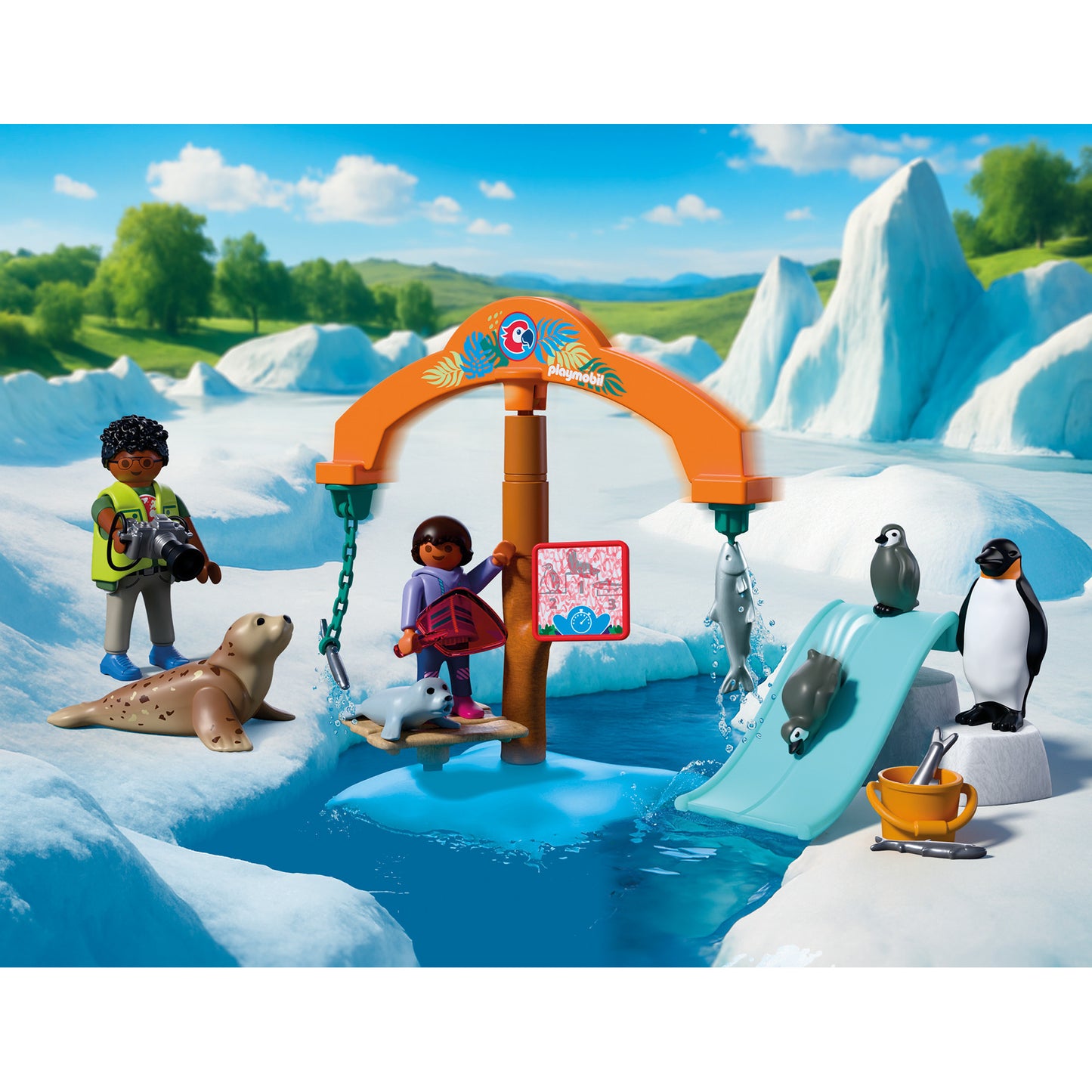 72073 Animals & Friends Zoo: Eis-Expedition, Konstruktionsspielzeug