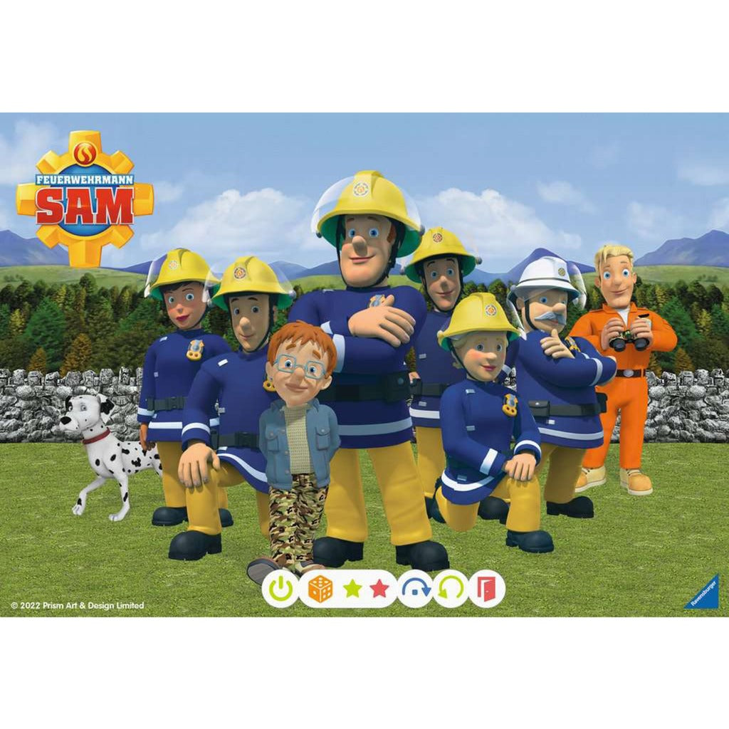 Ravensburger tiptoi Puzzle für kleine Entdecker: Feuerwehrmann Sam