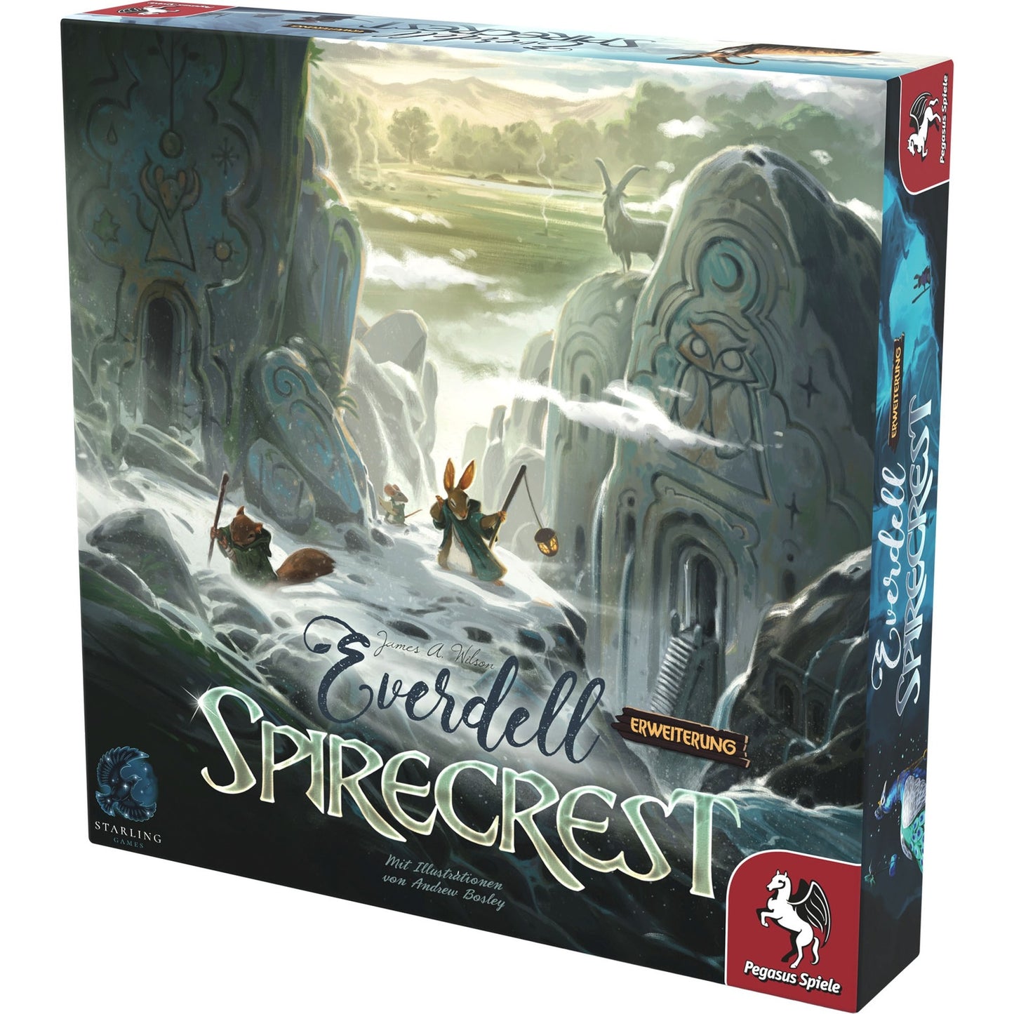 Pegasus Everdell: Spirecrest, Brettspiel