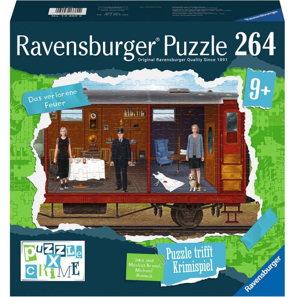 Ravensburger Puzzle X Crime: Das verlorene Feuer (264 Teile)